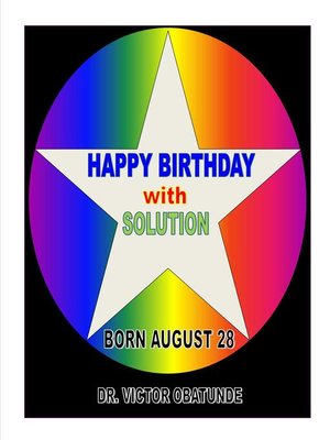 cover image of BORN AUGUST 28